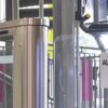 LD-Y604 Gym access control flap turnstile