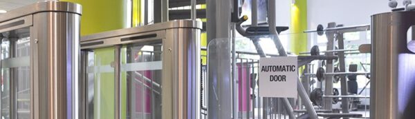 LD-Y604 Gym access control flap turnstile