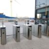 LD-Y602 Retractable Flap Barrier Gate Turnstile