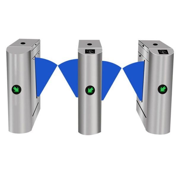 LD-Y601 Classic Dual Lane Flap Barrier Turnstile Security Gates