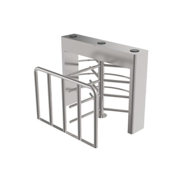 LD-Q807 Half Height Turnstile Waist-Height Access Control Rotating Gate Barrier