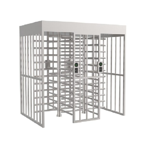 LD-Q804 Full Height Turnstile for Construction Site Security Entrance