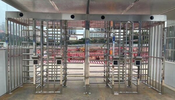 LD-Q804 Full Height Turnstile for Construction Site Security Entrance
