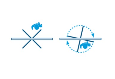 LD-Q801 Single Passage Bi-Direction Full Height Turnstile