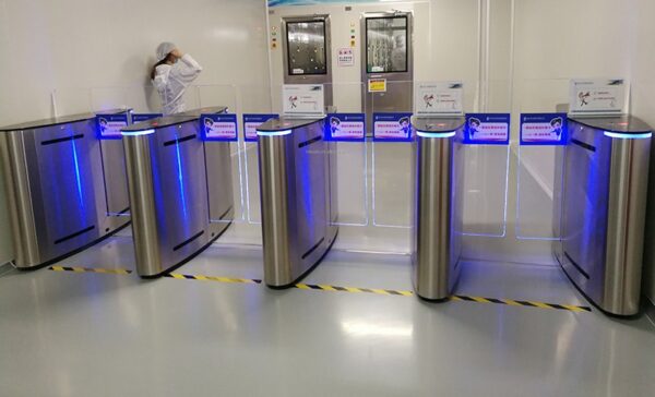 LD-P404 Motorized Slide Turnstile Speed Gate