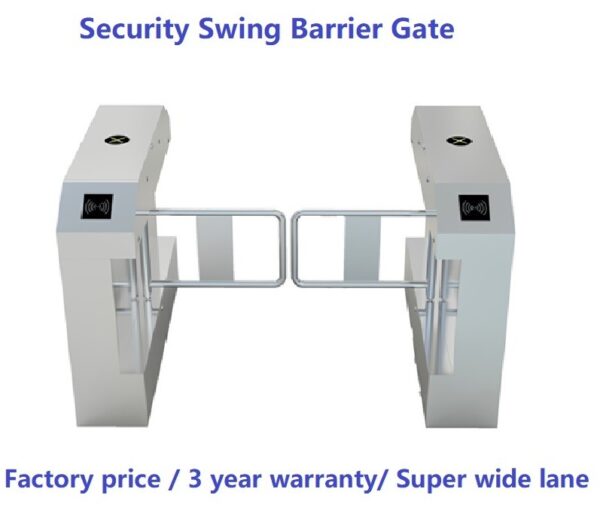 Swing Turnstile Gate 08-2 LD-B501 Stainless Steel Security Swing Barrier Gate