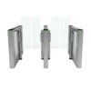 LD-S704 Fastlane Speed Gate With High Glass Wing Barriers